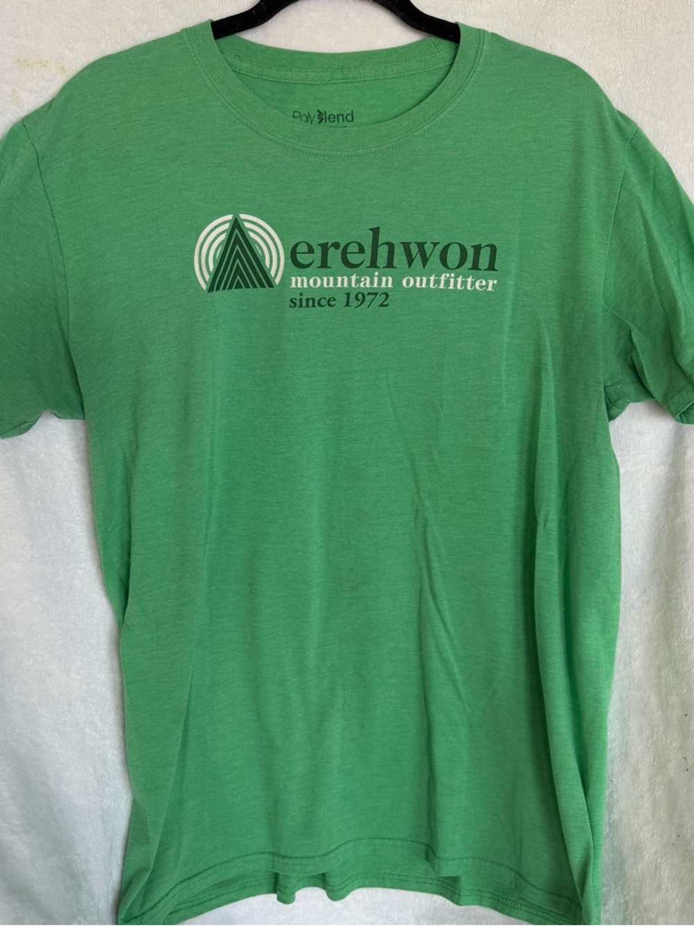 Erehwon Mountain Outfitter Short-Sleeve Tee in Green
